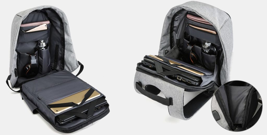 marcas de mochilas antirrobo